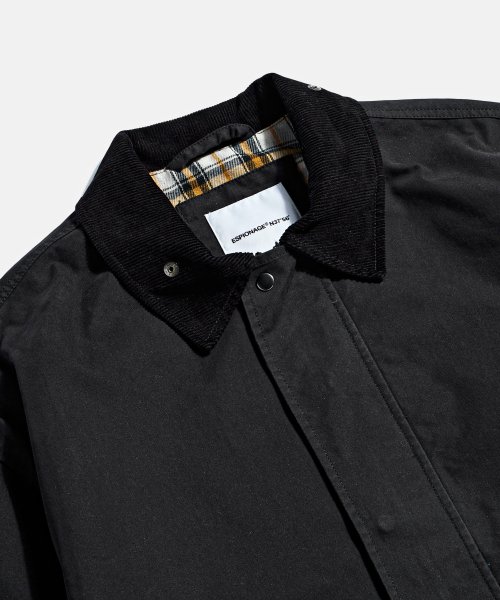 MUSINSA | ESPIONAGE Hunting Blouson Jacket Black