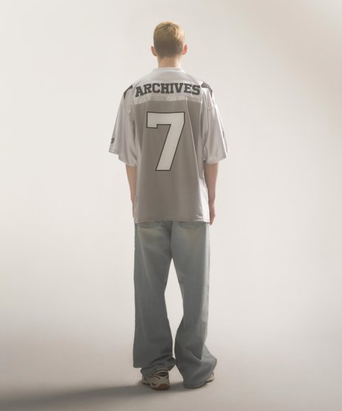 MUSINSA | 2000ARCHIVES 2000 Football T-Shirt (Silver)