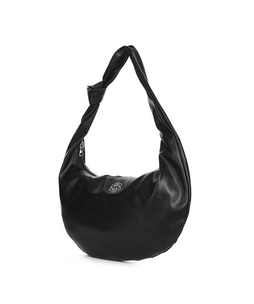 MUSINSA | NICK&NICOLE NICOLE SHOULDER KNOT BAG_BLACK