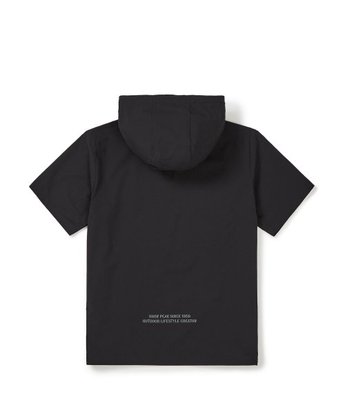 Анорак с коротким рукавом и капюшоном Dark Charcoal (S23MMTAN30)