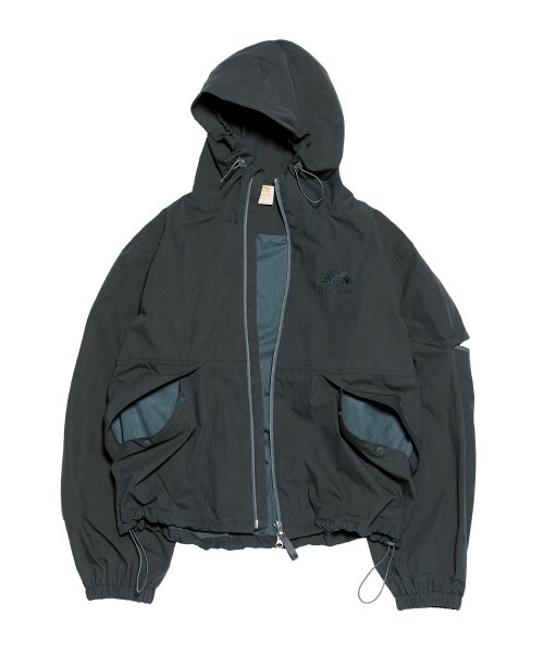 헬로 선라이즈(HELLO SUNRISE) HS Hooded Zip-up Jacket (Gray ...