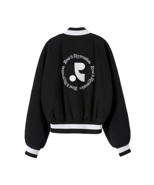 買い付け店舗 Rest & Recreation☆RR BOUCLE EMBROIDERY VARSITY