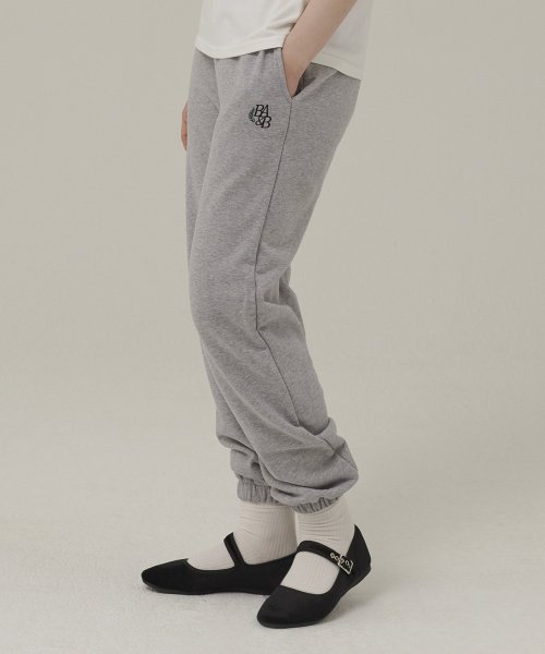 Спортивные джоггеры из футера [Melange Grey]