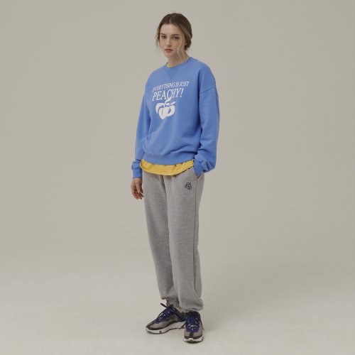 Спортивные джоггеры из футера [Melange Grey]