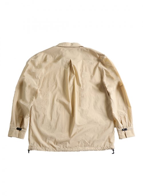 Нейлоновая рубашка-анорак Washer — Beige