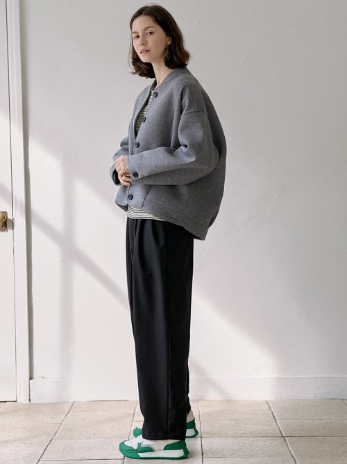 Neoplan Overfit Baseball Jumper - серый