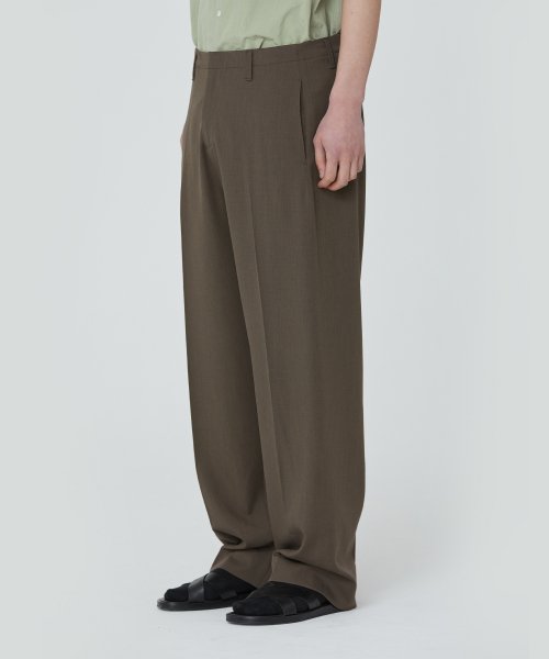 Широкие бесшовные брюки Khaki