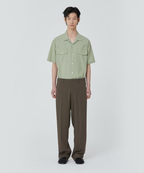 Широкие бесшовные брюки Khaki