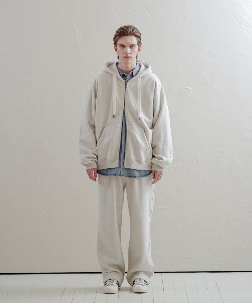 Худи на молнии Neo Cozy Oatmeal JJHD7647