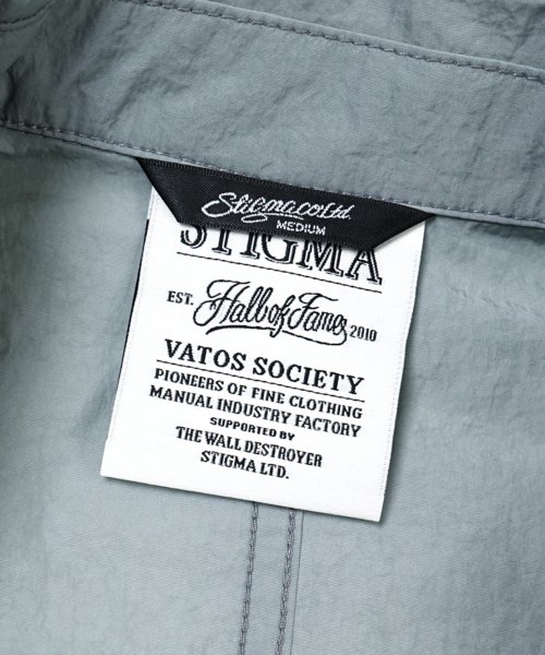 23 STITCHED WINDBREAKER серый