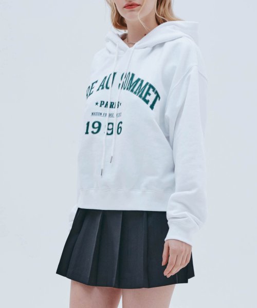 varsity логотип худи (белый)