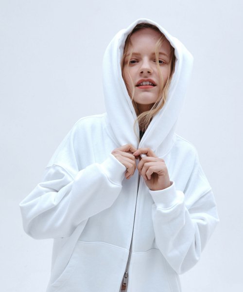 Худи на молнии Rabbit (White)