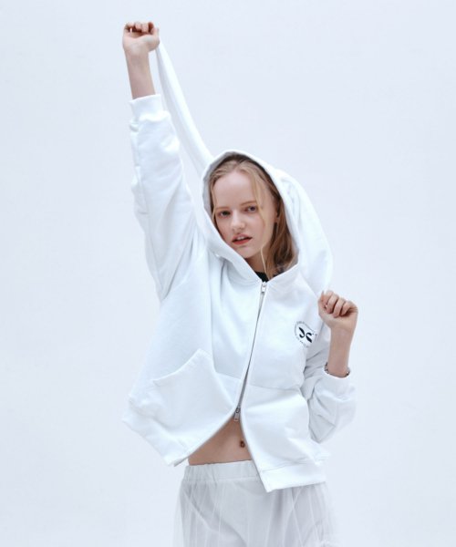 Худи на молнии Rabbit (White)