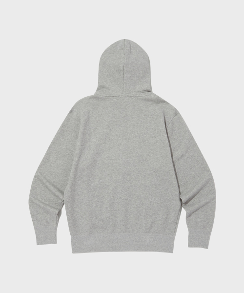 Базовое худи на молнии с C-логотипом Normal Grey