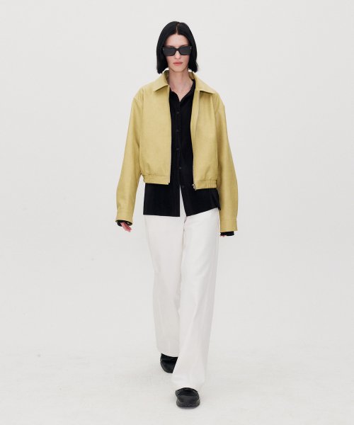 ZIPPED WORK BOMBER куртка BISQUE YELLOW