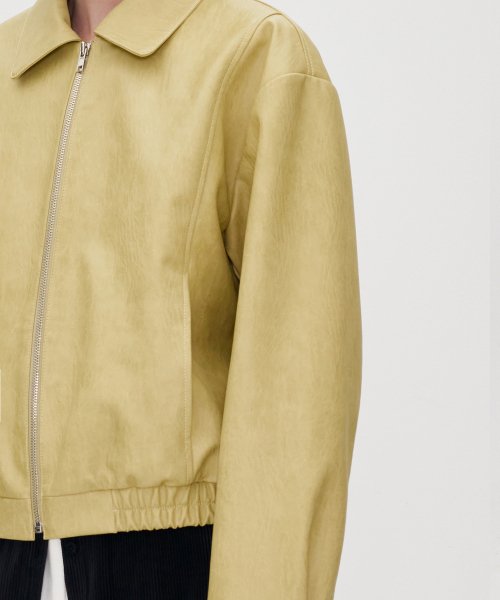 ZIPPED WORK BOMBER куртка BISQUE YELLOW
