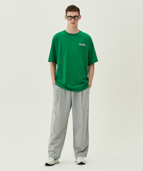 Широкие брюки DD со складками (Grey)