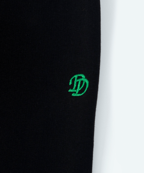 Широкие брюки DD Pin-Tuck [Black]