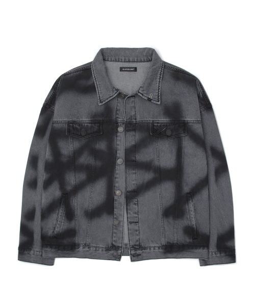 Базовая джинсовка Vivid Basic Sprayed Custom (Dark Gray)