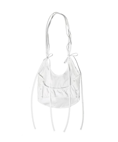 MUSINSA | OJOS Strap Back Sleeveless Top / White