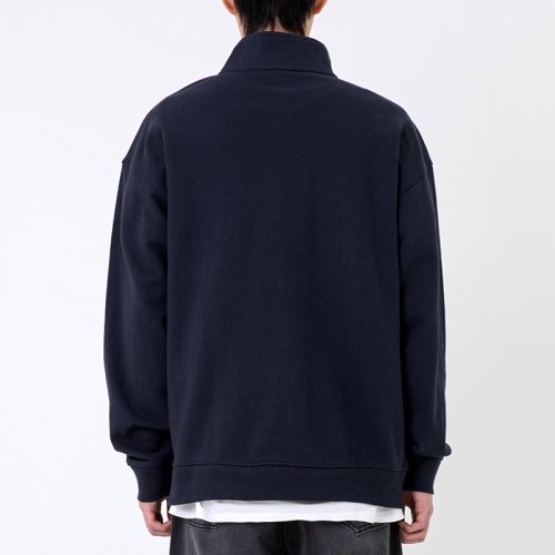 Свитшот HALF ZIP CREWNECK — Dark Navy