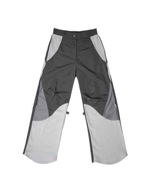 MUSINSA | OJOS Apron Nylon Pants / Charcoal