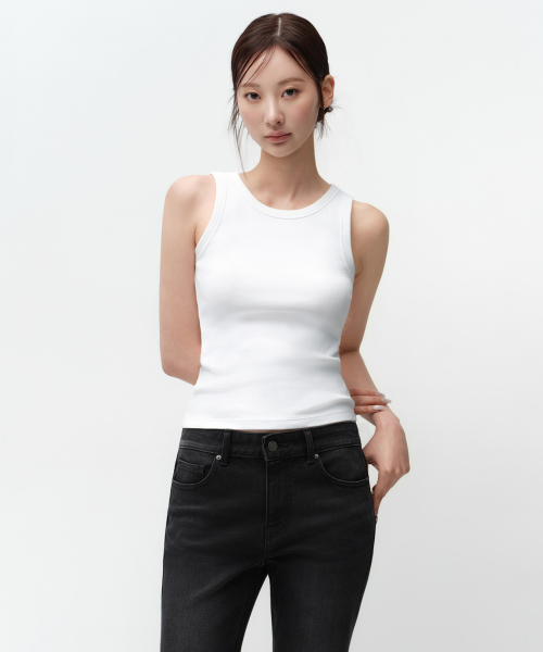 WOMENS ESSENTIAL TANK топ белый
