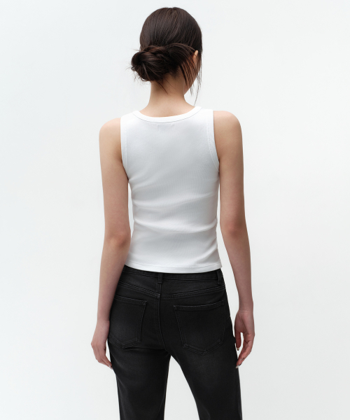 WOMENS ESSENTIAL TANK топ белый