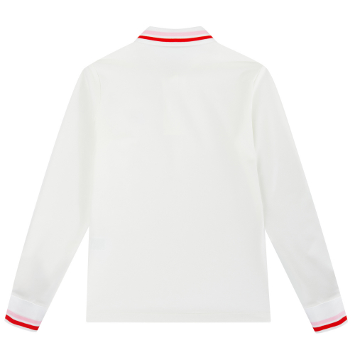 Double Collar поло Shirts White