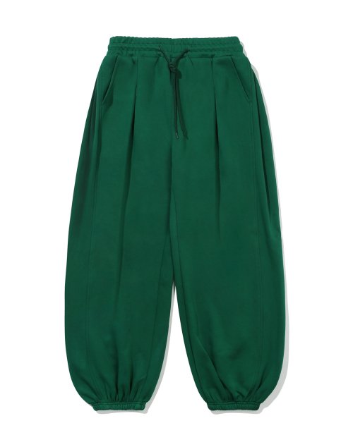 Свободные спортивные джоггеры со складками (GREEN)