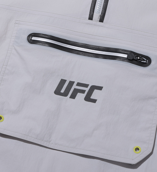 Анорак UFC Warming Up Relaxed Fit Light Grey U4JKU1310LG