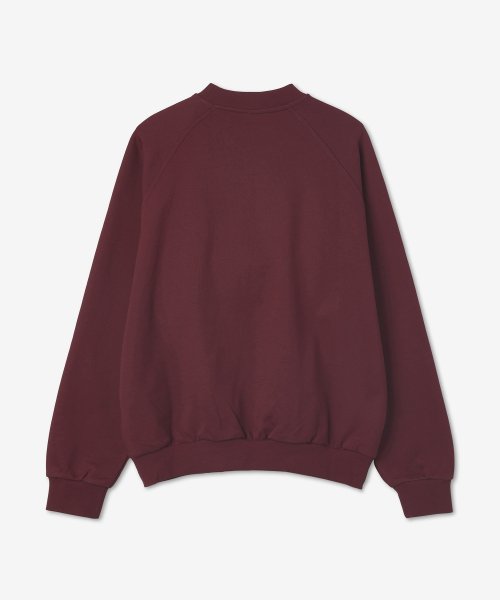Свитшот с вышитым большим лого Bordeaux MRTWXJER027COT029T008