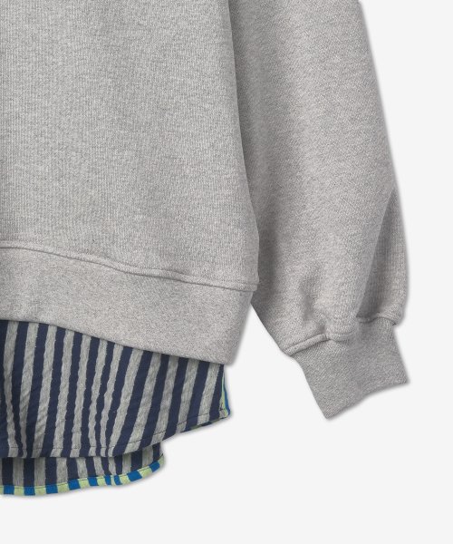 Худи-рубашка Grey Melange / MRTWXTOP003COT0297215