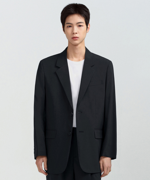 COOLTANDARD OVERSIZE BLAZER [BLACK]