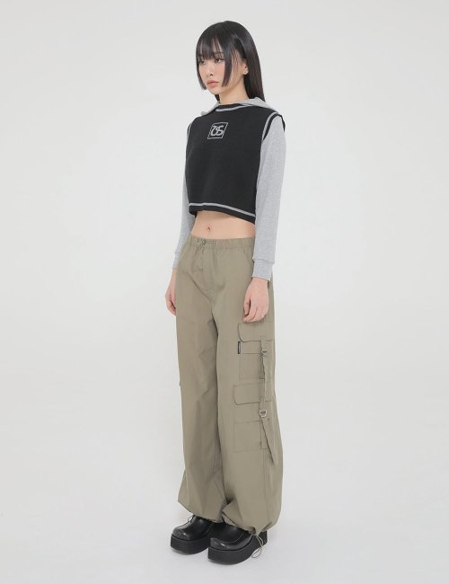 MUSINSA | アグリーシャドウ CAGO OVER PANTS(KHAKI)