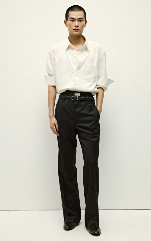 Bootcut Trousers - Black
