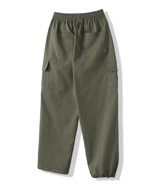 Semi-wide String Cotton cargo брюки [khaki]