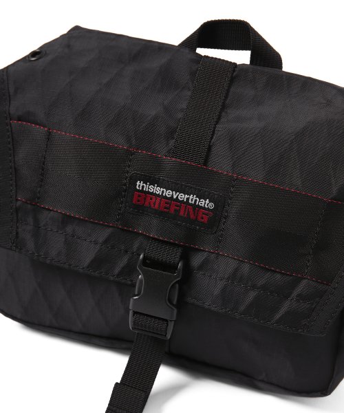 MUSINSA | thisisneverthat® TNT BF X-Pac™ Shoulder Bag Black