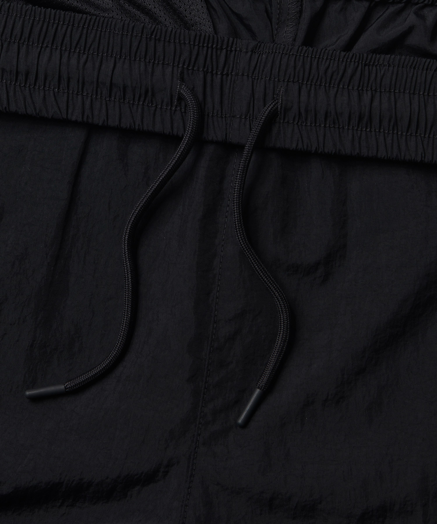 NYLON WIDE STRING брюки [BLACK]