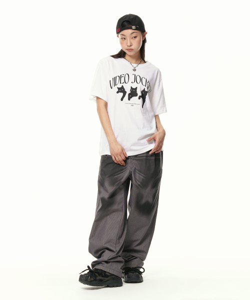NYANG NYANG NYANG T-SHIRTS [WHITE]