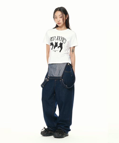 NYANG NYANG NYANG T-SHIRTS [WHITE]