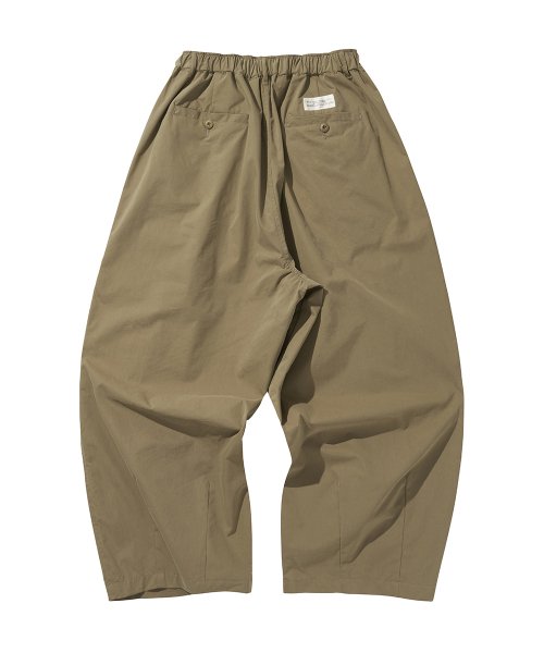 WIDE EASY BALLOON брюки / OLIVE KHAKI