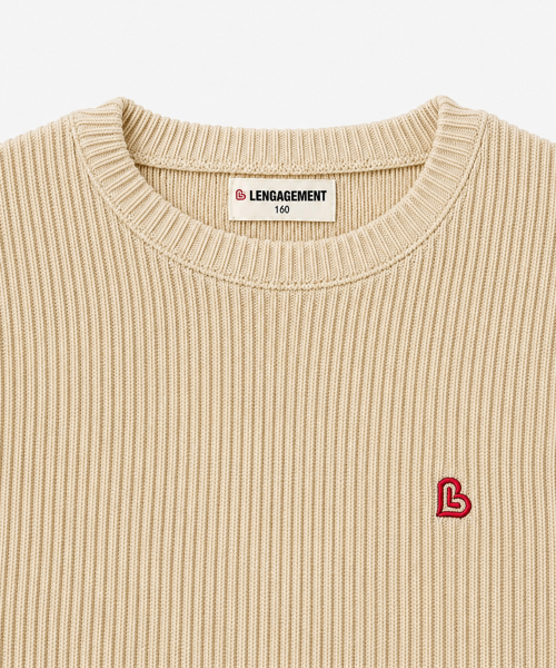 Повседневный вязаный жилет [Beige]
