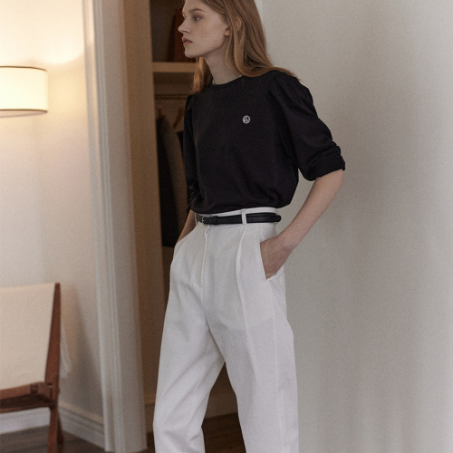 Tomboy Cotton pants- Off White