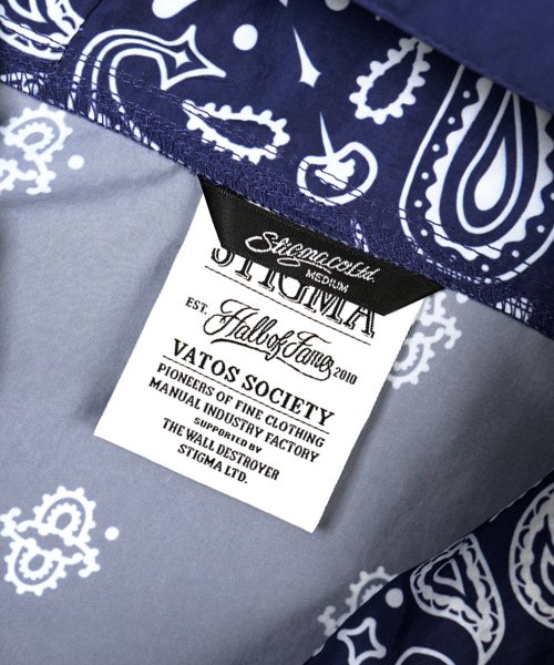 23 PAISLEY ANORAK NAVY