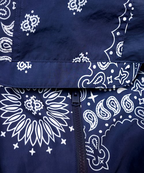 23 PAISLEY ANORAK NAVY