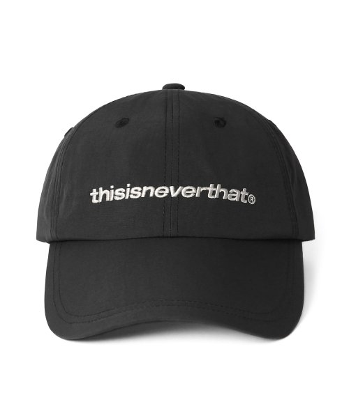 MUSINSA | thisisneverthat® (SS23) SP-Logo Nylon Cap Black