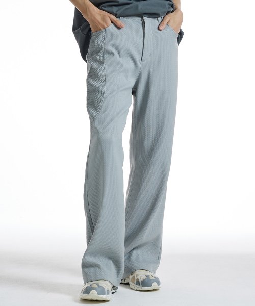 RHOMBUS TROUSER GRAY
