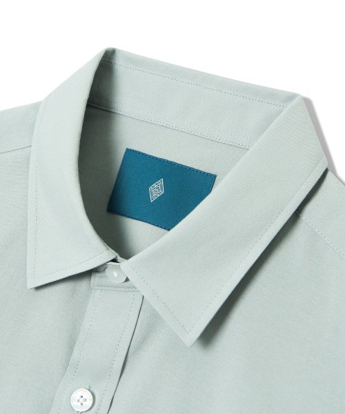 [ COOL POLY] S92 Poly Shirt Frosty Green