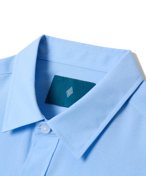 [ COOL POLY] S92 Poly Shirt Sky Blue